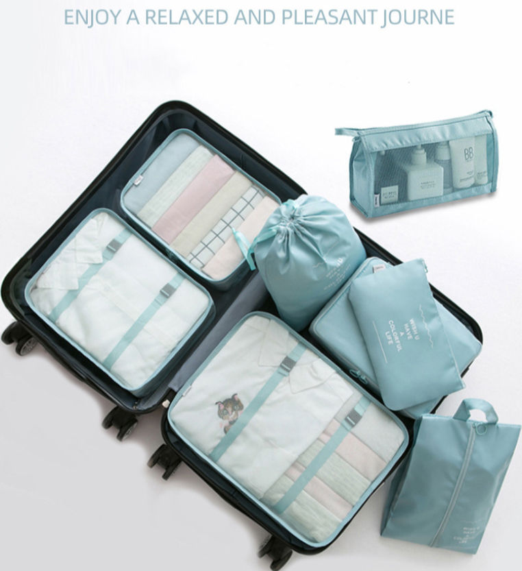 Faltbare Packwürfel Reise-Organizer-Taschen