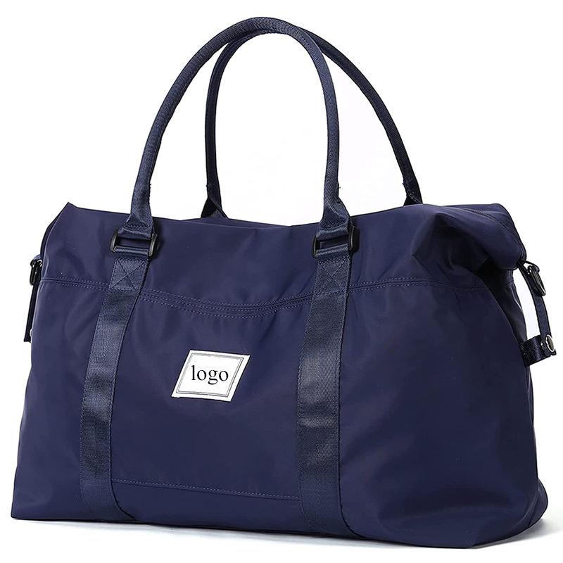 Reisetasche mit individuellem Logo für Damen, wasserdichte Schultertasche für die Nacht, große Sport-Sporttasche mit Nassfach