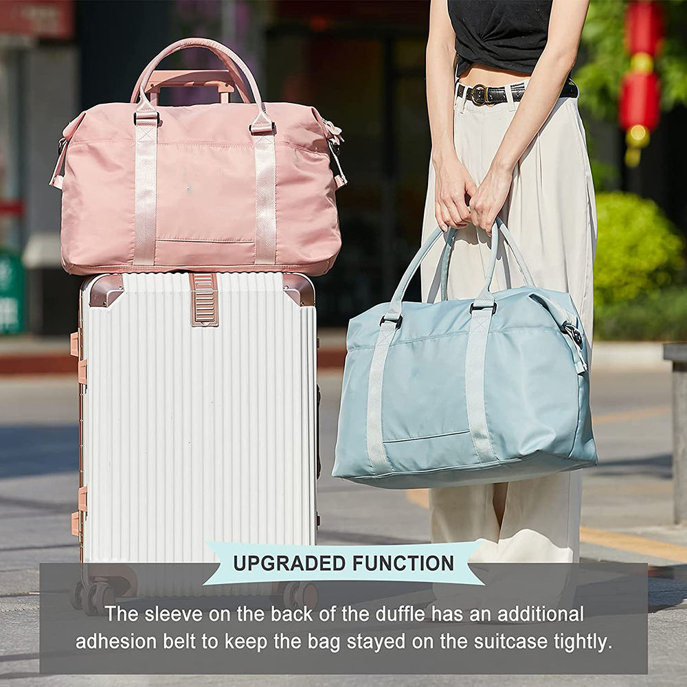 Große Oxford-Wochenendtasche für Damen und Herren, Reisetasche, Sporttasche, Sporttasche