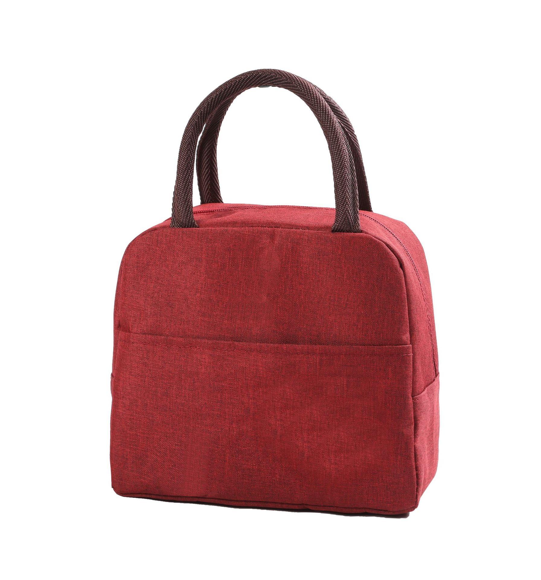 Werbeartikel Kühle Isoliertasche Kundenspezifisches Logo Aluminiumfolie Isolierung Thermische Taschen mit Griff für Schulkinder