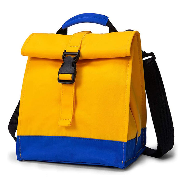 2022 Hot Sales Custom Logo Lunch Bag Soft Cans Aluminium Isoliertasche Thermische Lunch Bag Kinder mit verstellbarem Schultergurt