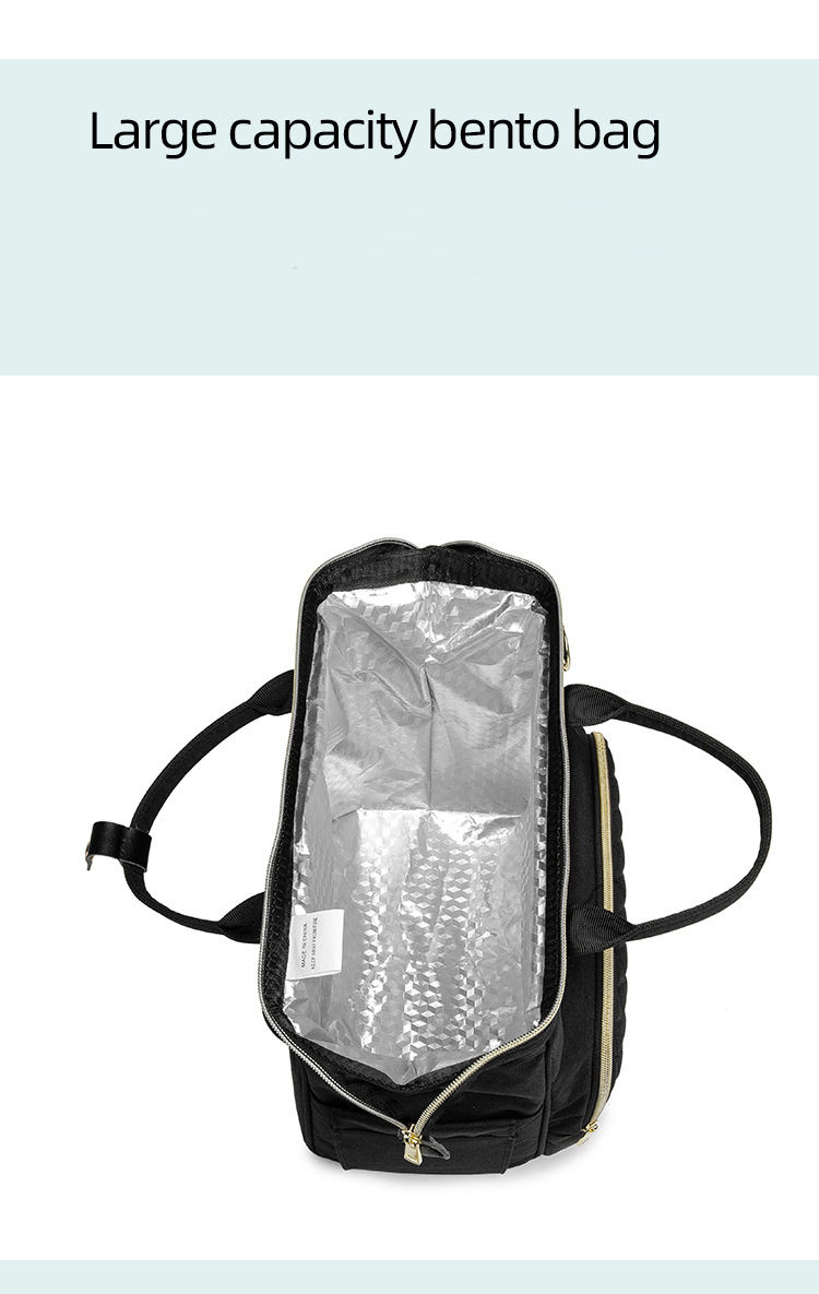 Wasserabweisende, große, isolierte, auslaufsichere Lunchbox, wiederverwendbare Lunch-Tasche, Kühltasche für Frauen mit Schultergurt