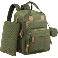 Bestes Geschenk für Mutter und Baby Windeltaschen Mode Mommy Bag Baby und Windelunterlage