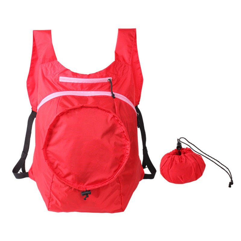 Hochwertiger Nylon Casual Rucksack Outdoor Wandern Faltbarer Daypack Outdoor Faltbarer Rucksack Camping Wandern Rucksack