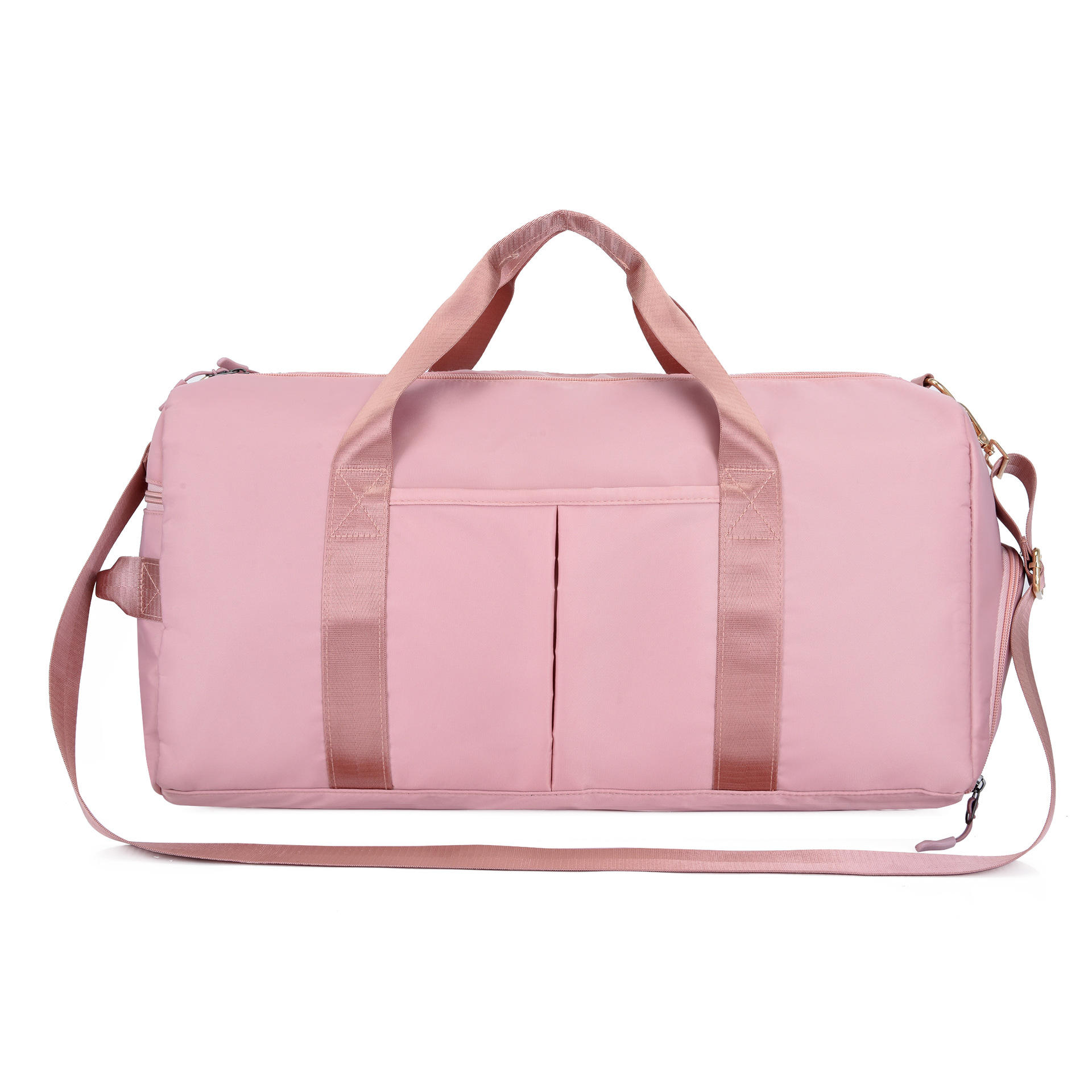 Duffle Bags Gym Große Sporttaschen für das Fitnessstudio Nylon Wasserdichte Damen-Wochenend-Duffle Bag mit verstellbarem Schultergurt