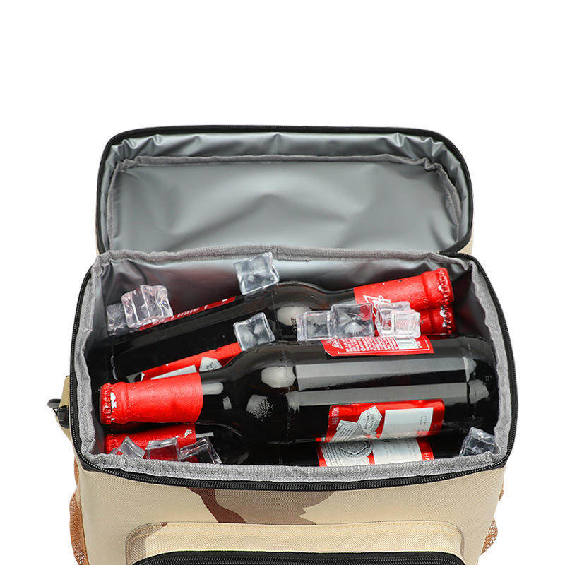 Neue Großhandelsmittagessen-Kühltasche Oxford-Stoff dicke Kühltasche isolierte Mode-Aluminiumfolie mit Handtrage-Kühltaschen