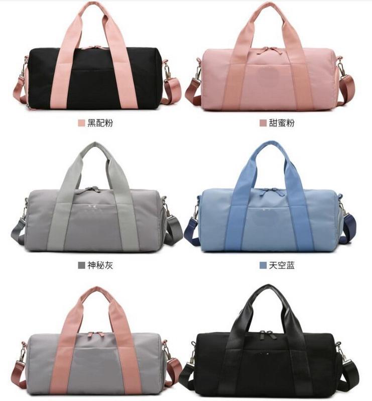 Tragbare Damen-Reisetasche, Sporttasche, Sporttasche, Fitness-Schwimm-Yoga-Tasche mit Schuhfach