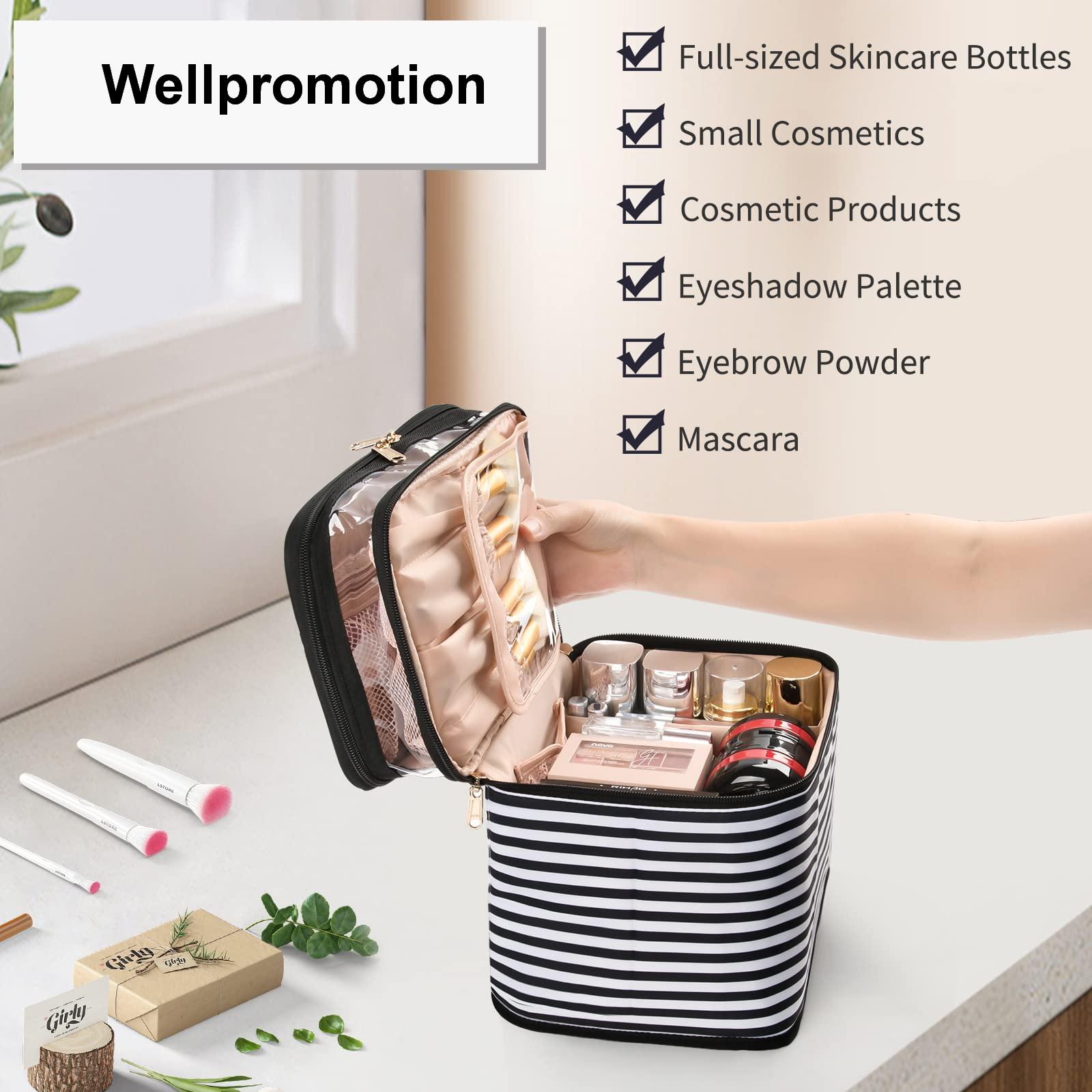 Reise-Multifunktions-Kosmetik-Aufbewahrungs-Organisator-Make-up-Tasche Große Kosmetiktaschen für Frauen