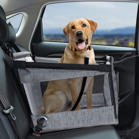 Rutschfester, strapazierfähiger Autositzbezug für Haustiere, Hundehängematte, kratzfester Haustier-Autositz, Haustier-Reise-Autositzhalter