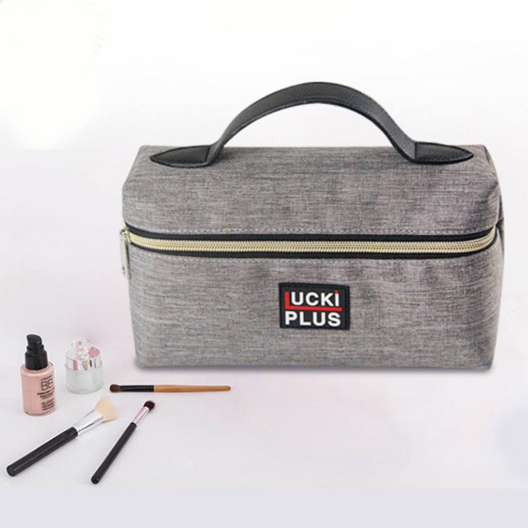 Benutzerdefinierte Reise-Kosmetiktasche Washbag Make-up-Organizer Kulturbeutel Polyester-Kosmetiktaschen mit Reißverschluss