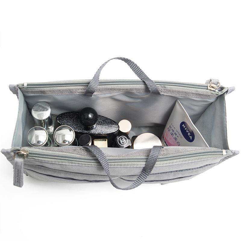 Multifunktionale, hochwertige, kundenspezifische Reisekosmetik-Make-up-Organizer-Tasche