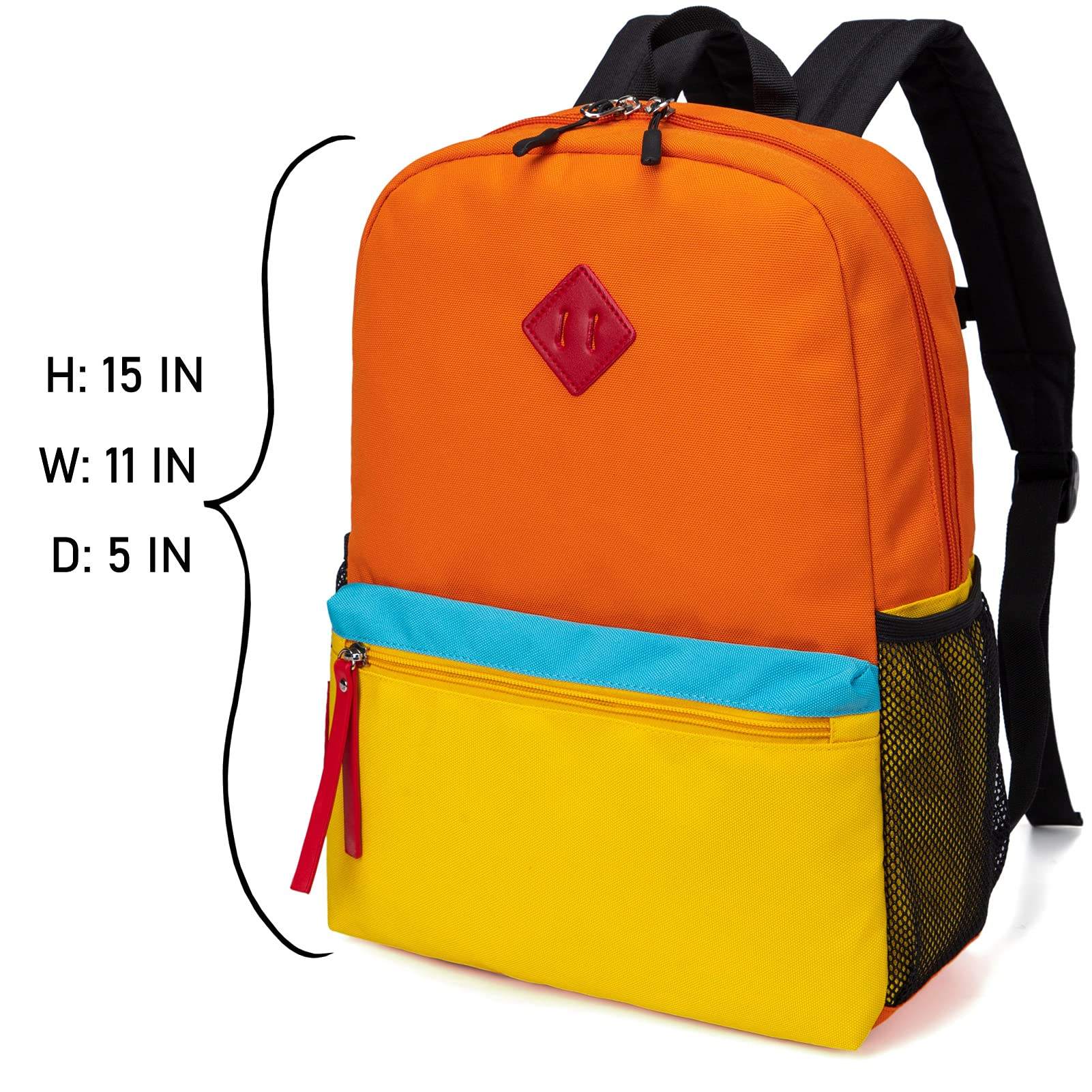 15-Zoll-Kinderrucksack für Jungen, Kleinkind, Schultasche, passend für 3 bis 6 Jahre