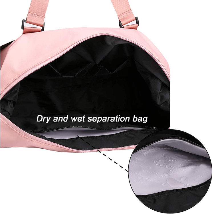 Fashion Travel Duffel Tote Bags Verbringen Sie die Nacht Angepasste wasserdichte Womens Duffle Bag Weekend