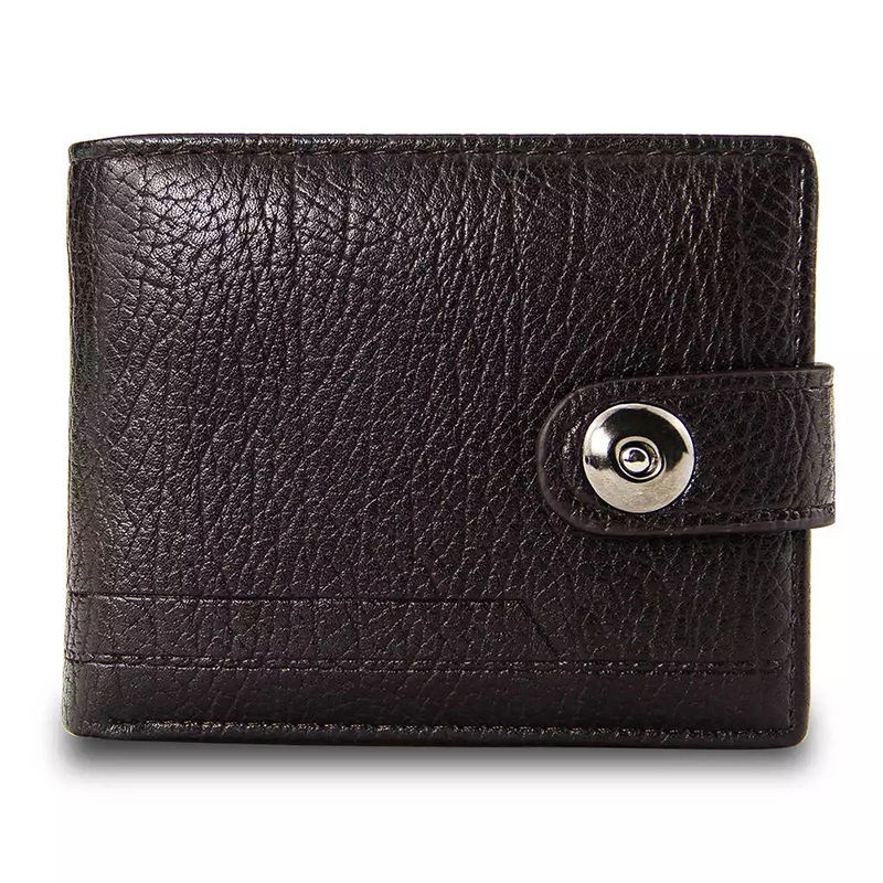 benutzerdefinierte Werbe schlanke Männer Leder Geldbörse RFID Blockierung Kreditkarte PU-Leder dünne Tasche Brieftasche