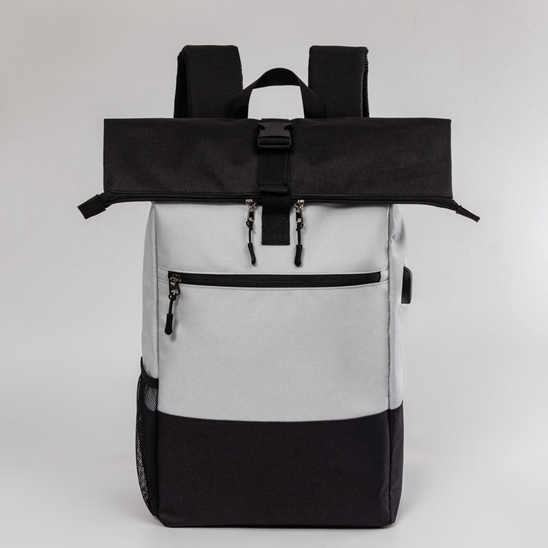 Großer benutzerdefinierter Herren-Wanderrucksack, Schultasche, Laptop-Rucksack, Sportreise, Rolltop-Rucksack