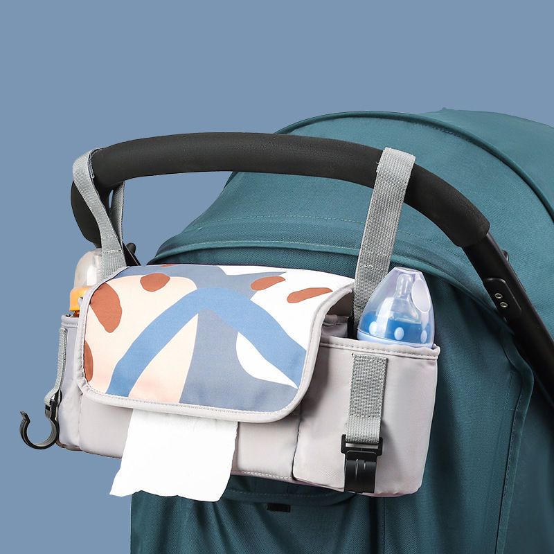 Universal Kinderwagen Organizer Mama Baby Windel Aufbewahrungstasche Großer Platz Windel Organizer