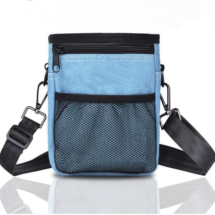 Personalisierte Haustierfutter-Leckerli-Tasche, Gürtel, Taillenschlinge, Schulter-Trainingstasche, wasserdichte Leckerli-Tasche für Hunde