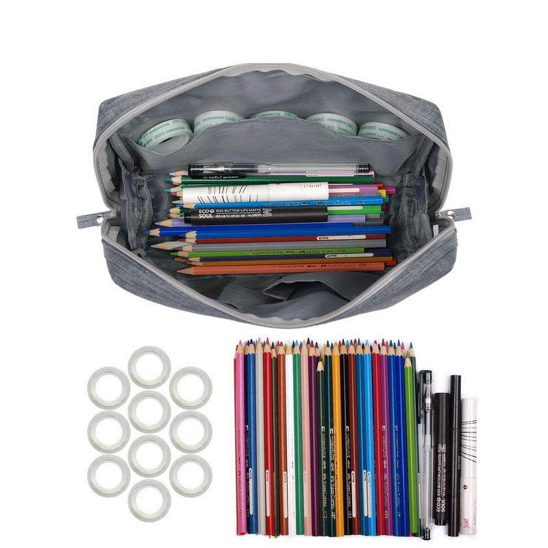 Einfache wasserdichte Reise mit individuellem Logo, Make-up-Organizer, Make-up-Aufbewahrung, Kulturbeutel, Kosmetiktasche mit Reißverschluss für Männer und Frauen