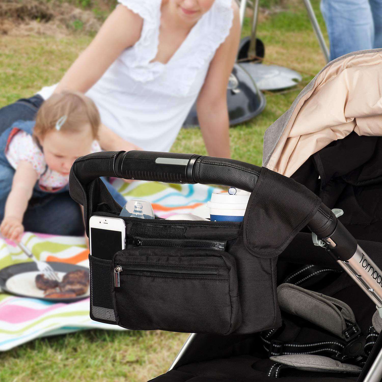 Multifunktions-Baby-Windel-Taschen-Reise-Mama-Organisator-Taschen-große Windel-Kinderwagen-Taschen-Großverkauf