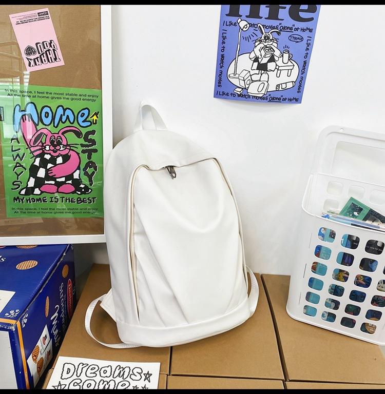 Weiches Material Teenager Schulranzen Schulranzen Reiserucksack College Student Laptop Taschen Büchertasche für Frauen Männer