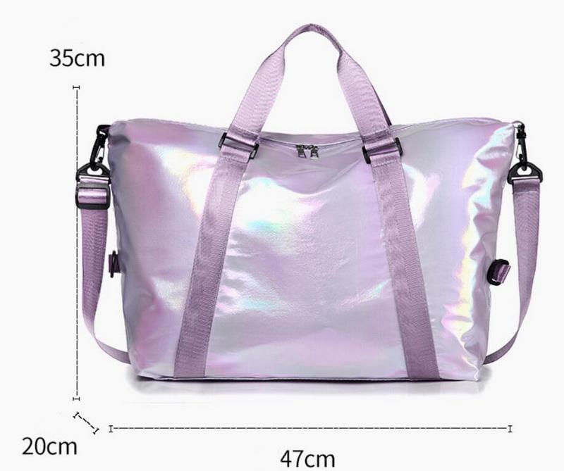 Große wasserdichte Sporttasche für Männer, Frauen, Fitnesstaschen, Damenhandtaschen, Reise-Wochenendtasche für Ladiea