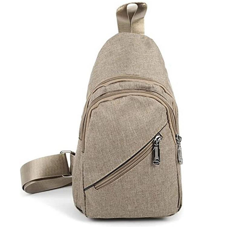 Hochwertige Oxford Running wasserdichte Sport Sling Handytasche Riemen mehrlagige Crossbody Umhängetaschen für Herren
