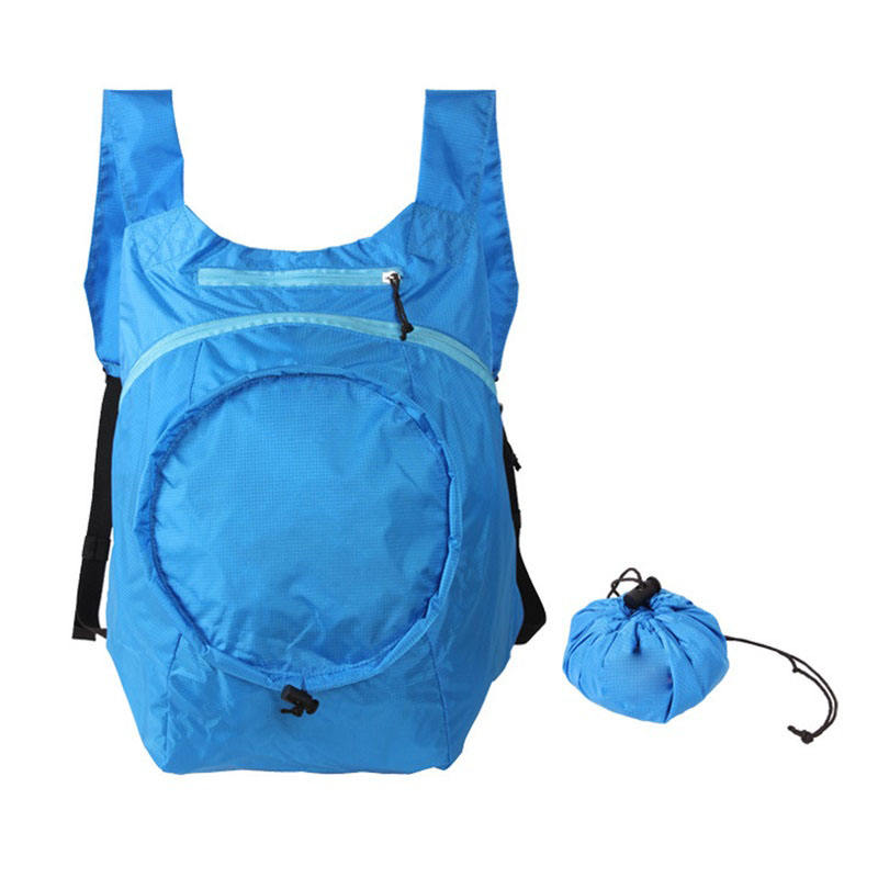 Wasserdichter Outdoor-Rucksack, faltbarer, leichter Reise-Wander-Tagesrucksack. Leichter, wasserabweisender, lässiger Tagesrucksack