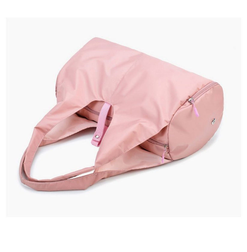 Mode wasserdichte Sport-Gymnastik-Eignungs-Nylontasche mit anpassbarem Logo im Schuhkarton, tragbare Seesack-Frauen-Reisetasche