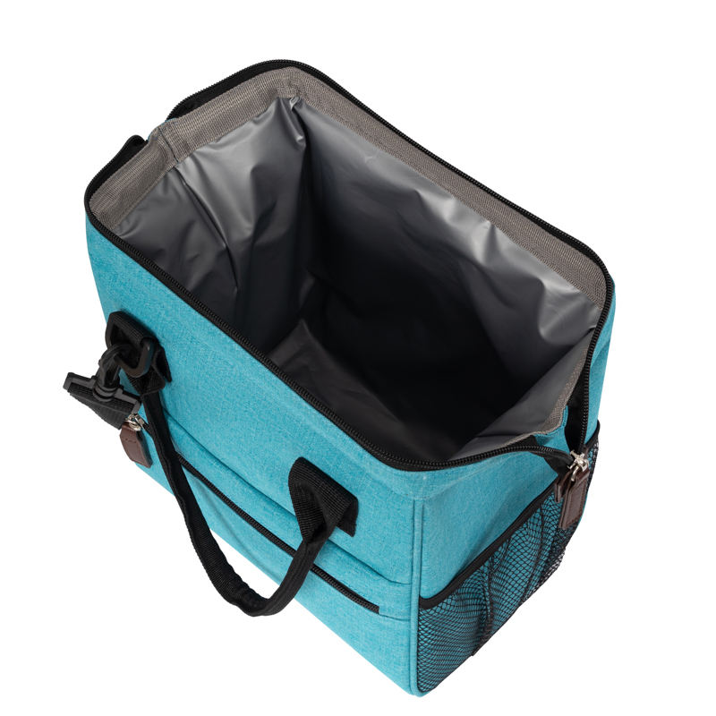 Tragbare wiederverwendbare Picknick-Kühltaschen mit großem Fassungsvermögen, wasserdichte Lunch-Tragetaschen, wärmeisolierte Lunchbox-Lebensmittel-Kühltasche