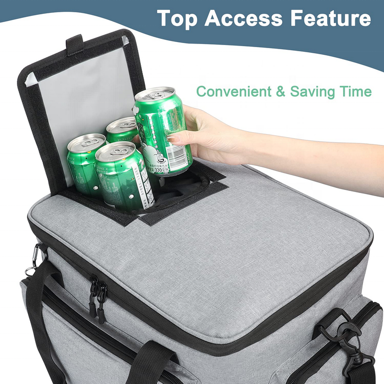 extra große tragbare Thermo-Lebensmittel-Lunch-Tasche Großhandel isolierte Getränke Bier Picknick Männer wasserdichte Kühltaschen