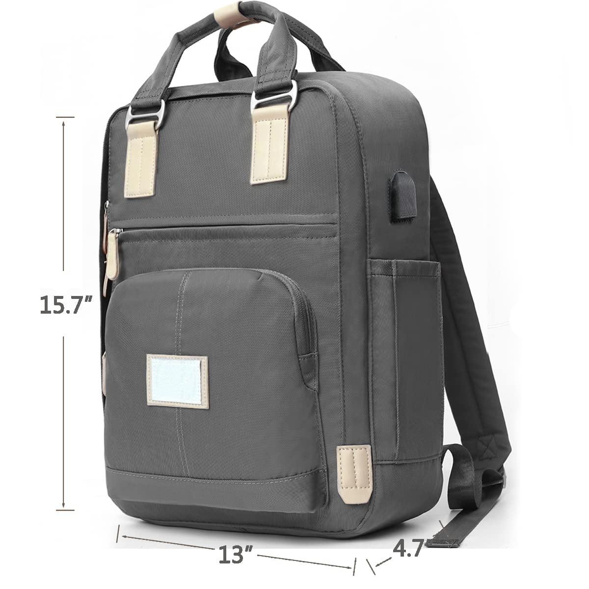 wasserdichtes USB-Ladegerät Anti-Diebstahl-Schulbuch-Taschen-Freizeit-Laptop-Taschen-Rucksack-Rucksack für Mädchen-Jungen