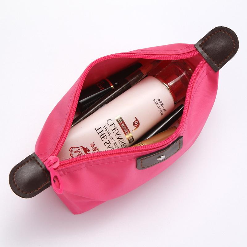 Neues Design der tragbaren Reise-Nylon-Make-up-Kosmetik-Kulturtasche zur Aufbewahrung