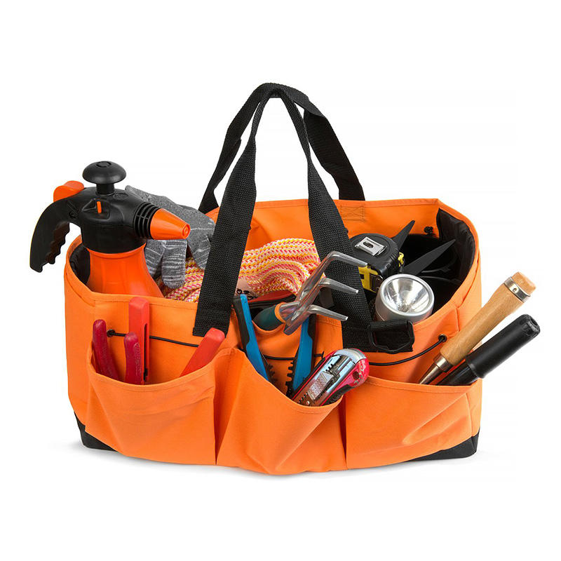 Obere offene Elektriker-Werkzeug-Einkaufstasche Custom Heavy Duty Garage Tool Organizer mit Schultergurt