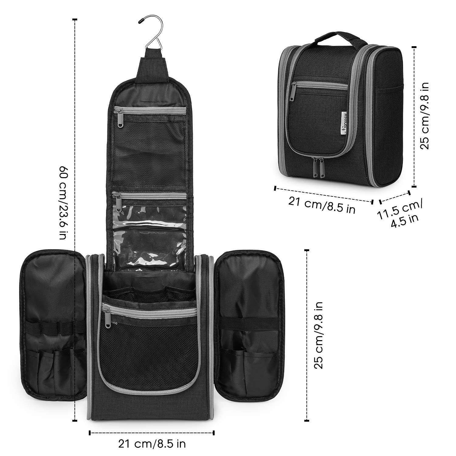 Multifunktionale Kosmetiktasche Makeup Travel Wasserdichte Kosmetiktasche Washbag