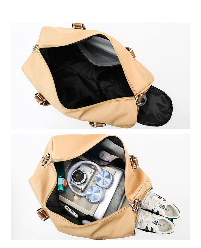 Wasserdichte Nylon-Damen-Sport-Reisetasche mit nasser Tasche für Schuhe, Sporttaschen für Herren, Duffle Weekender, Reisetasche