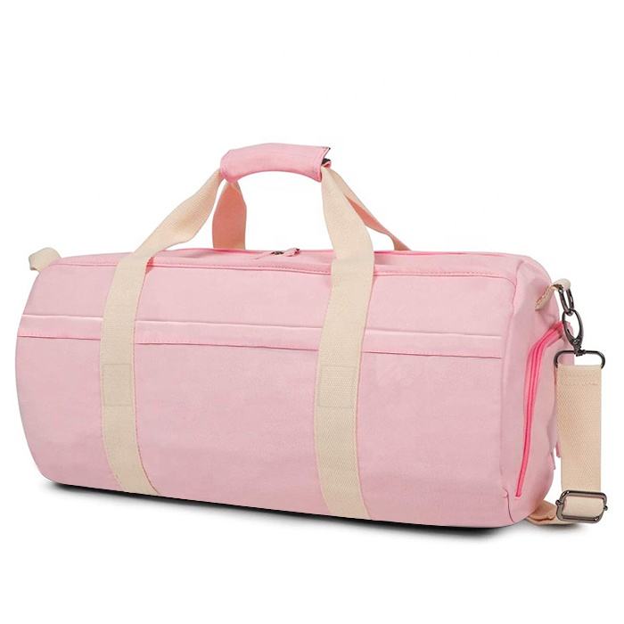 Handgepäck Verstellbare Schultertasche mit benutzerdefiniertem Logo, große Sporttaschen aus Segeltuch